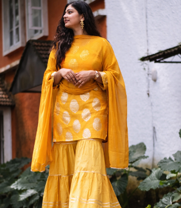 Elegance Sharara Suit